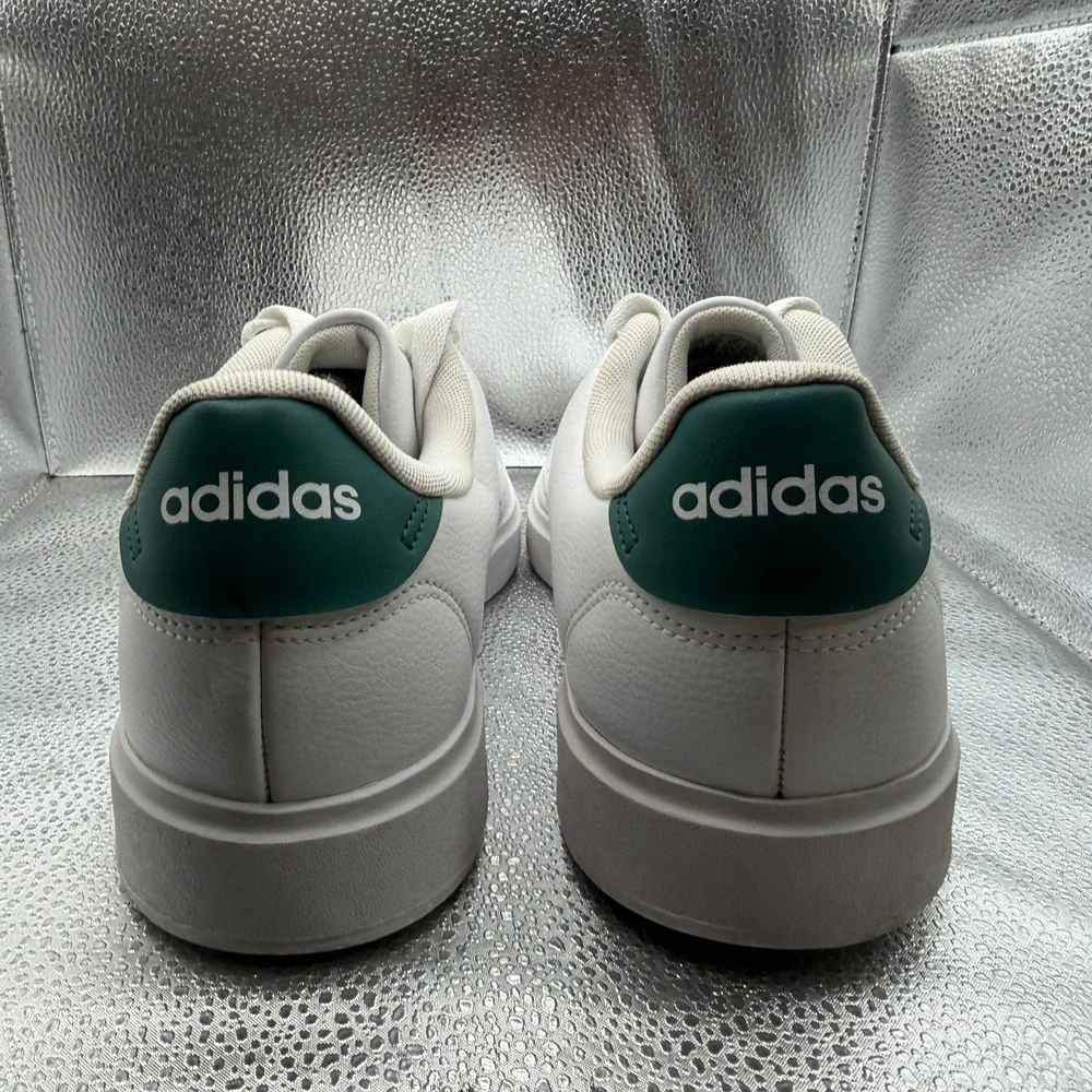 Size 12 Adidas Advantage 2.0‎ White Mens Lace-Up Running Sport Sneaker IG9166